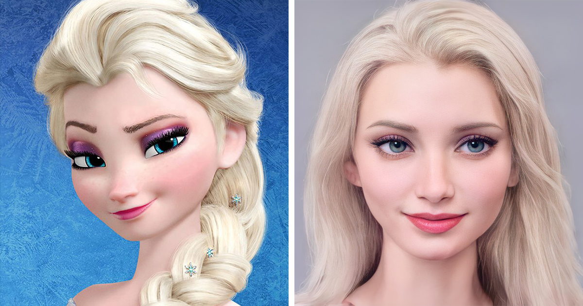 Nhan sắc của các nhân vật Disney ngoài đời thực sẽ ra sao? (Phần 1)