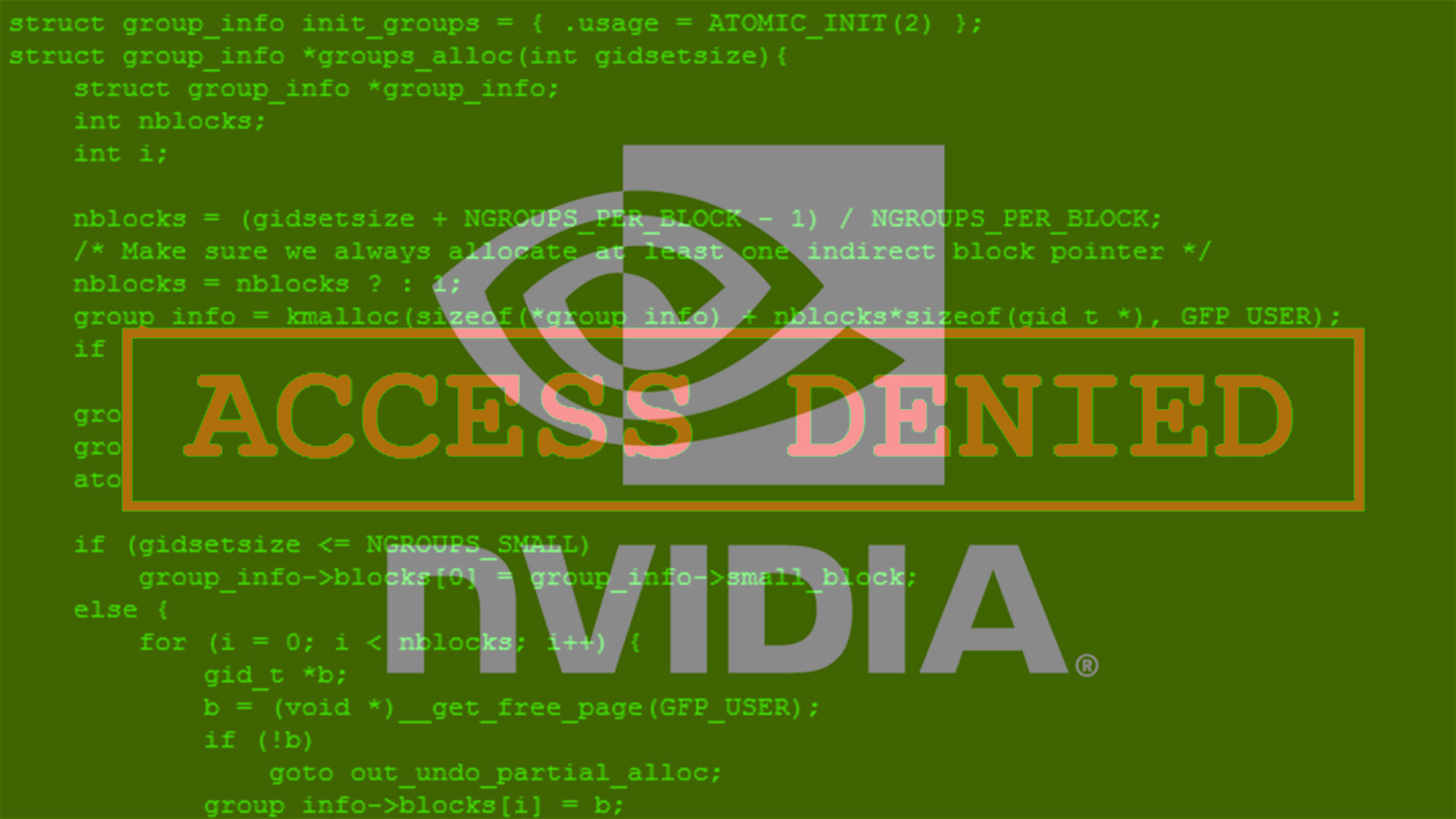 Nvidia bất ngờ bị hacker tấn công