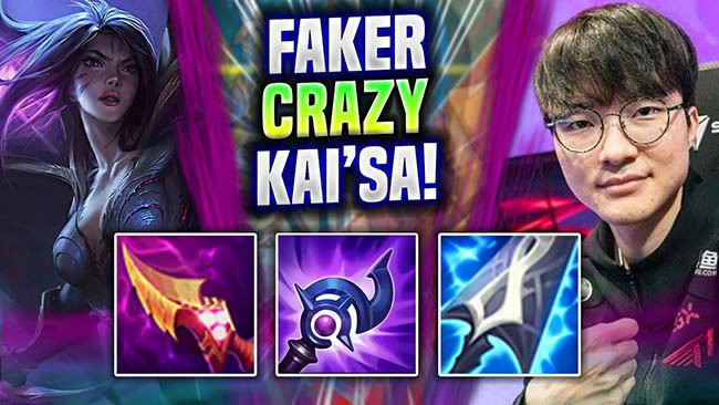 LMHT: Faker gây sốt với con bài Kai’Sa đường giữa làm mưa làm gió rank Hàn