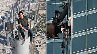 Hậu trường Mission: Impossible 4 khiến khán giả dựng tóc gáy khi Tom Cruise ngồi cheo leo trên đỉnh tòa nhà cao nhất thế giới
