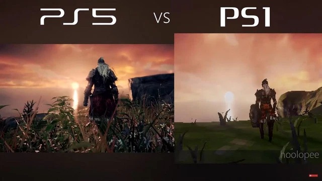 Sẽ như thế nào khi bom tấn Elden Ring được chơi với hệ máy PS 1