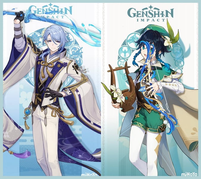 Genshin Impact: Leaker hé lộ sớm Banner nhân vật bản cập nhật 2.6 – Ayato + Venti trước, Ayaka theo sau