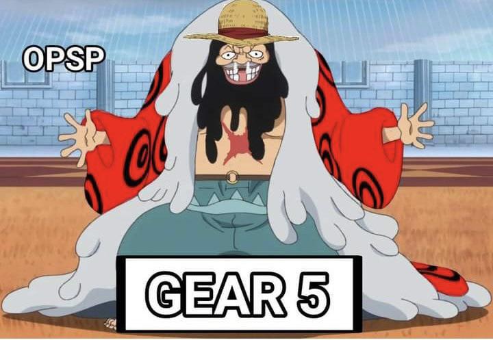 Tổng hợp tất cả các meme One Piece 1043 hài hước nhất: Luffy Gear 5 đây sao?