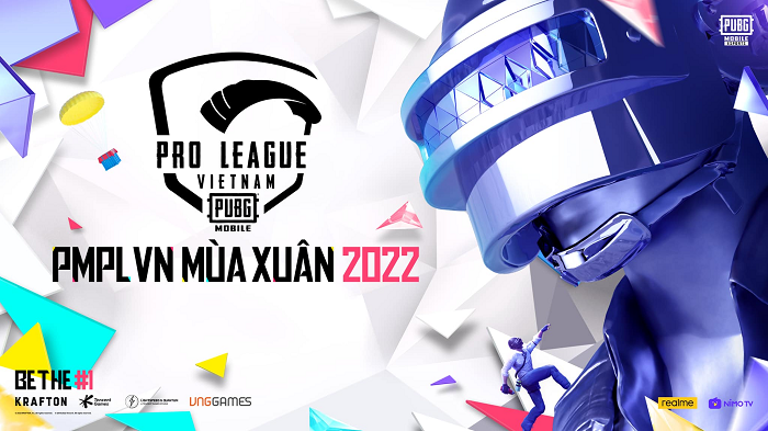 PUBG Mobile Pro League Vietnam Mùa xuân 2022 công bố thông tin chính thức