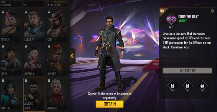 Free Fire: 3 kết hợp nhân vật với DJ Alok giúp đẩy rank nhanh trong Ranked Season 26