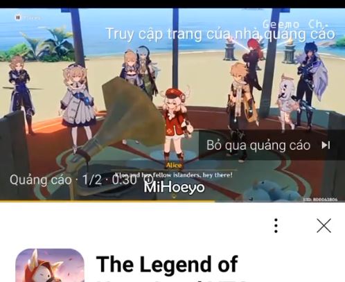 Không những copy game trắng trợn, The Legend Of Neverland còn mượn luôn video tự hủy làm quảng cáo