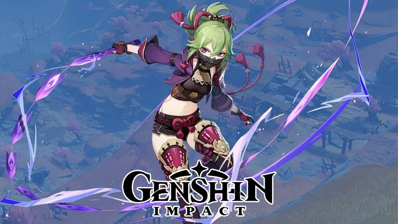 Genshin Impact: Chi tiết bộ kỹ năng của Kuki Shinobu