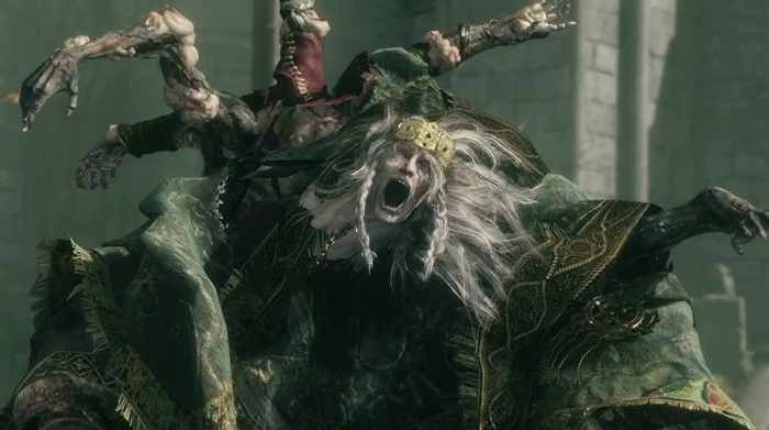 Game thủ Elden Ring hô biến Godrick the Grafted thành phiên bản PS1