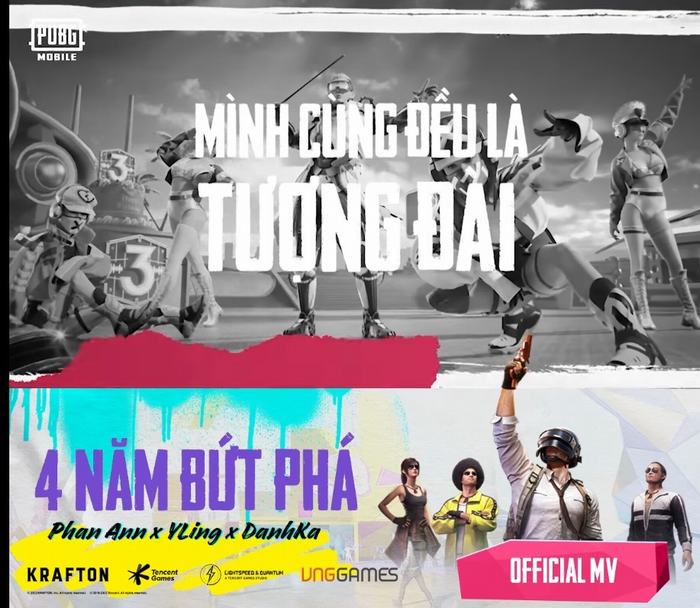 PUBG Mobile Sống trọn cảm xúc với bài RAP 4 năm bứt phá