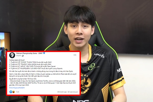 LMHT: Hàng loạt tuyển thủ VCS bị xử phạt vì hành vi toxic tại rank Hàn