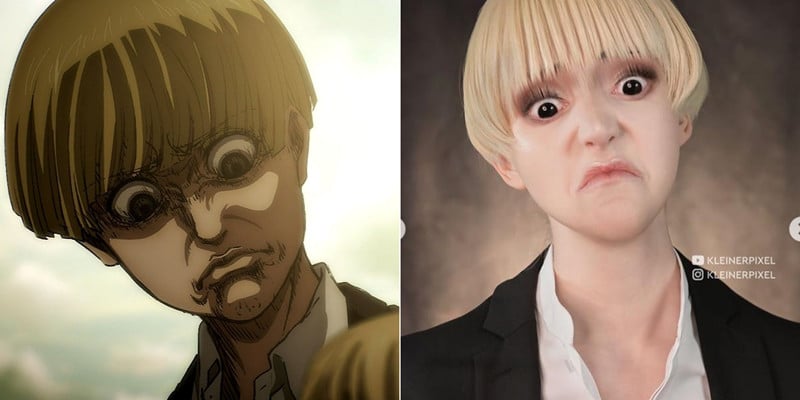 Female Coser Shocked When Transforming Into Angry Yelena In Attack On Titan Rvgamepc Female Coser Shocked When Transforming Into Angry Yelena In Attack On Titan Rvgamepc