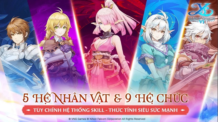 Ys 6 Mobile - The Ark of Napishtim mở cửa thử nghiệm từ 21/4