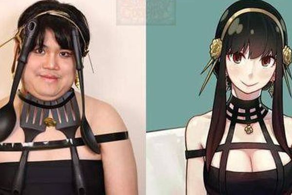 Thánh cosplay giá rẻ hóa thân thành Yor trong Spy x Family một cách không thể nào hài hước hơn