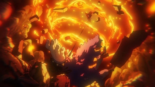 Anime One Piece 1015 khiến fan nức lòng trước cảnh Luffy tấn công Kaido bằng Red Roc