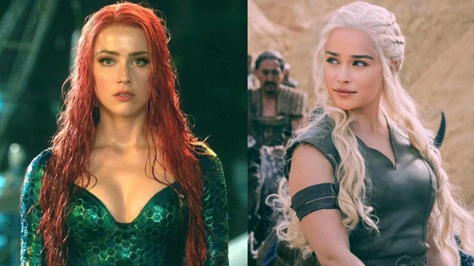 Rộ thông tin Mẹ Rồng Emilia Clarke sẽ thay thế Amber Heard trong Aquaman 2