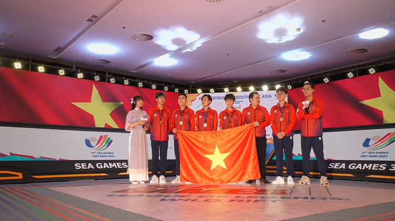 Summary table of the 31st SEA Games medals in the first three Esports subjects