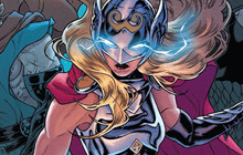Thor Love and Thunder tung ảnh hé lộ hình ảnh "Mighty Thor" đúng nghĩa của Jane Foster