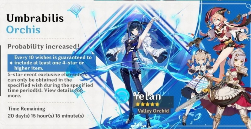 Genshin Impact: Banner 2.7 chính thức hé lộ kèm ngày ra mắt cho Yelan và bản 2.8 sắp tới