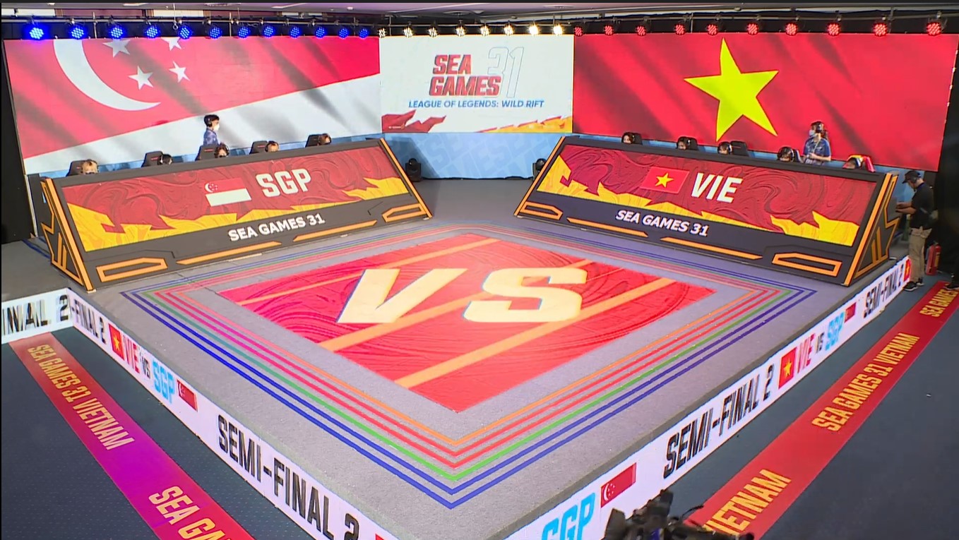 Tốc chiến nữ Việt Nam thất bại trước Singapore trong trận bán kết 2 tại SEA Games 31