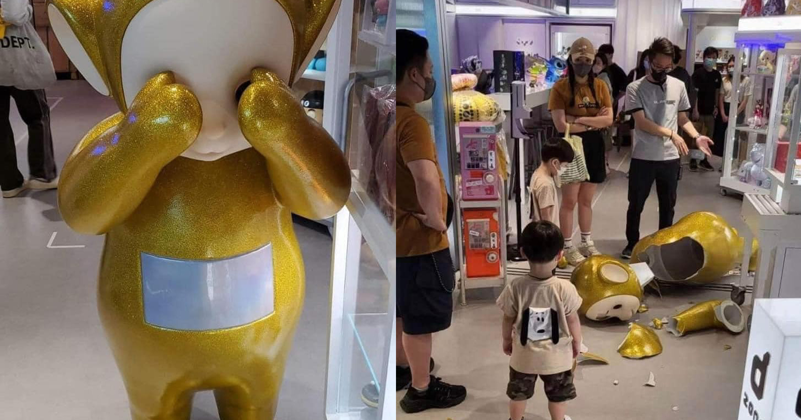 Trẻ con không biết gì làm vỡ tượng Teletubbies 150 triệu đồng, nhưng cộng mạng lại lên tiếng bênh vực đứa bé