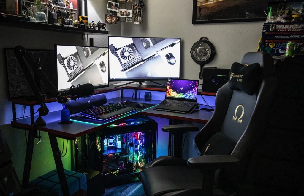 Kích thước bàn gaming chuẩn? Cách tối ưu góc gaming của bạn