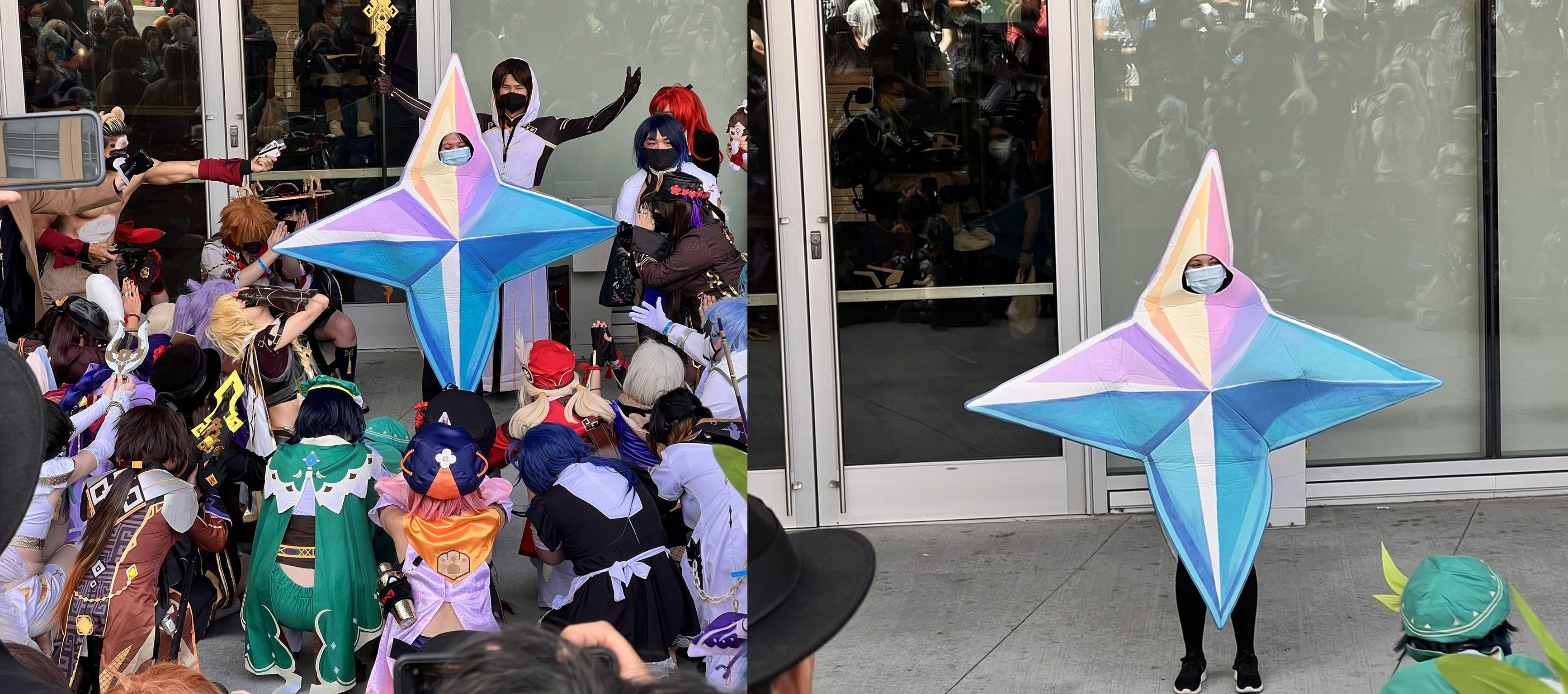 Quên thần Mora đi, hội cosplayer Genshin Impact tìm Thần Nguyên Thạch cầu may