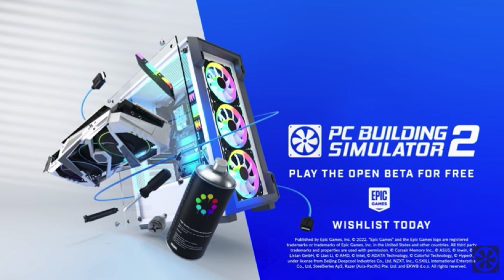 PC Building Simulator 2 mở phiên bản beta trên Epic Game Store