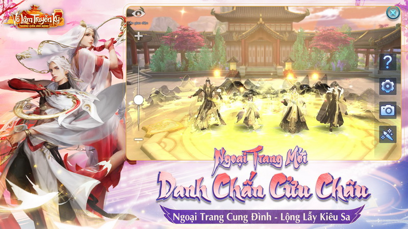 Võ Lâm Truyền Kỳ Mobile giới thiệu hai bộ ngoại trang mới: Danh Chấn Cửu Châu và Khinh Vũ Luyến Ca