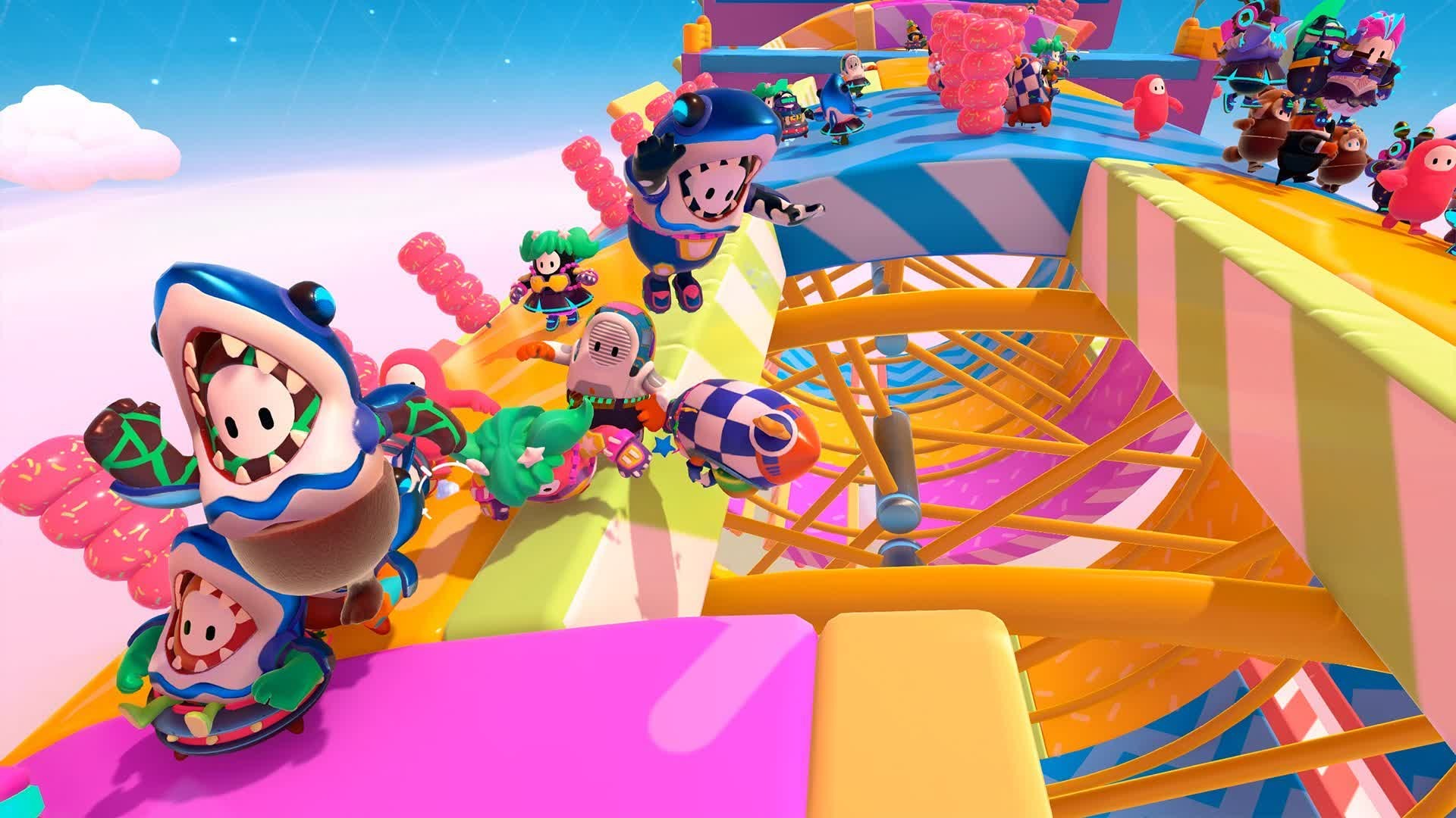 Server Fall Guys "fall" ngay lập tức sau khi mở cửa miễn phí trên Epic Games