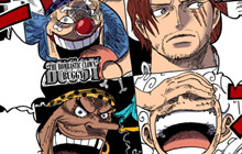 One Piece: TOP 5 hải tặc có tiền truy nã cao hơn Tứ Hoàng Luffy Mũ Rơm!