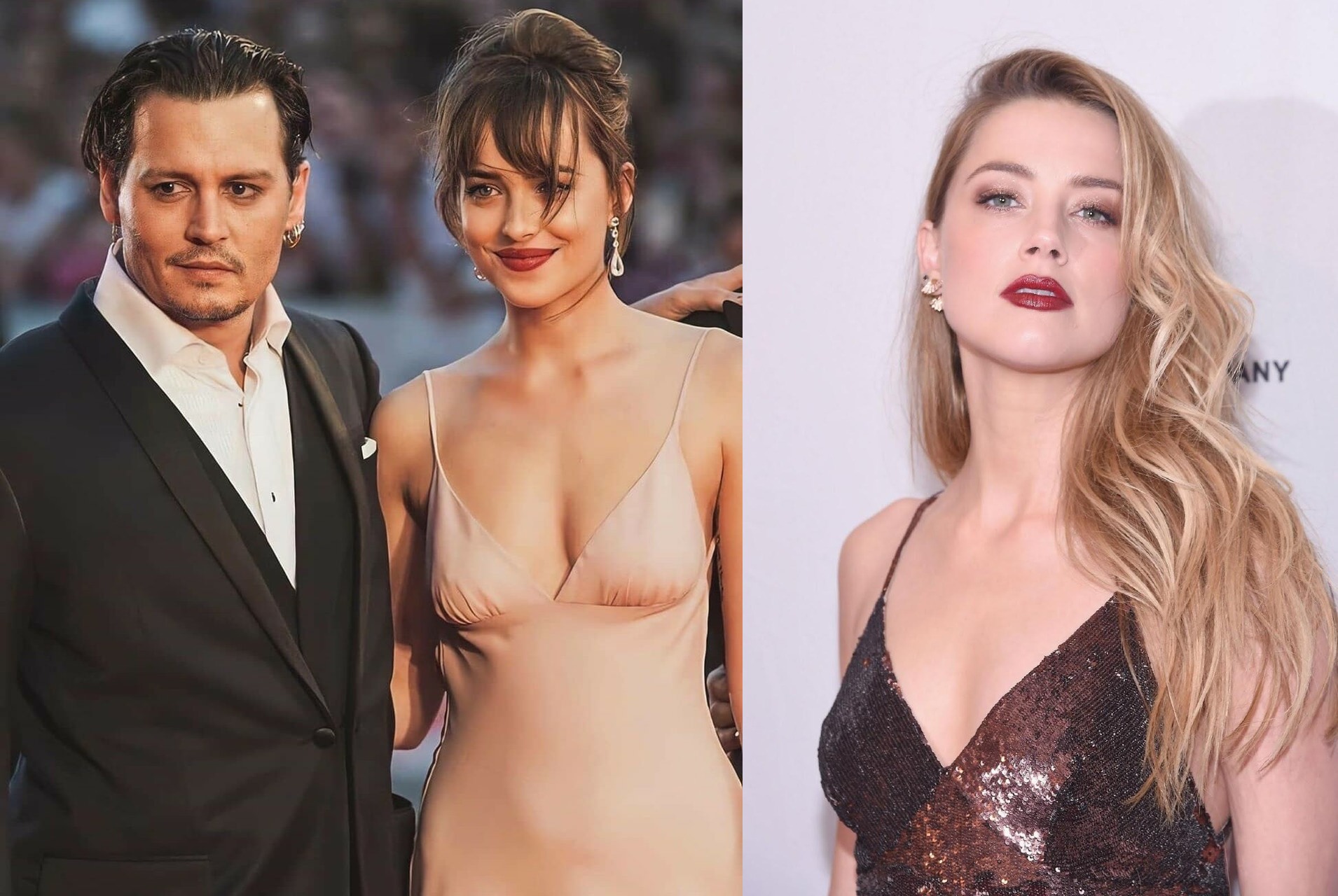 Mỹ nhân "50 sắc thái" bị kéo vào lùm xùm giữa Amber Heard và Johnny Depp