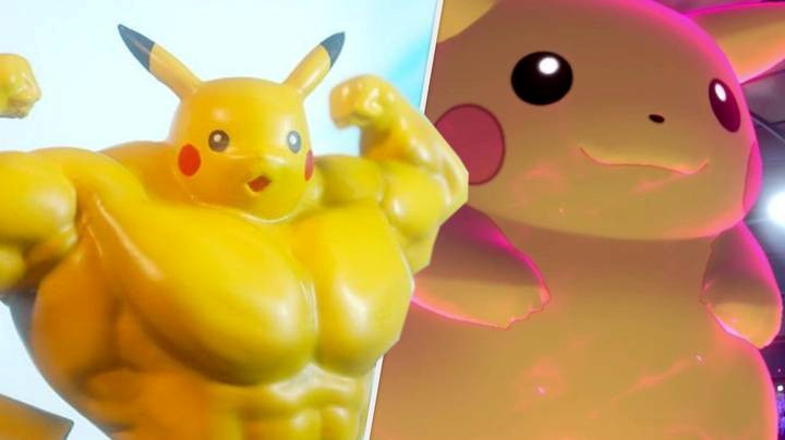 We almost saw a muscular Pikachu in Pokemon games