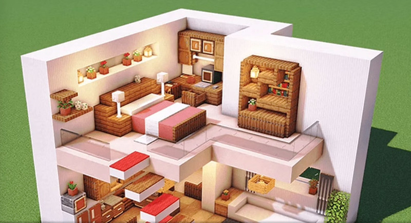 Minecraft: 10 ý tưởng xây nhà nhỏ, đẹp không kém phần sáng tạo