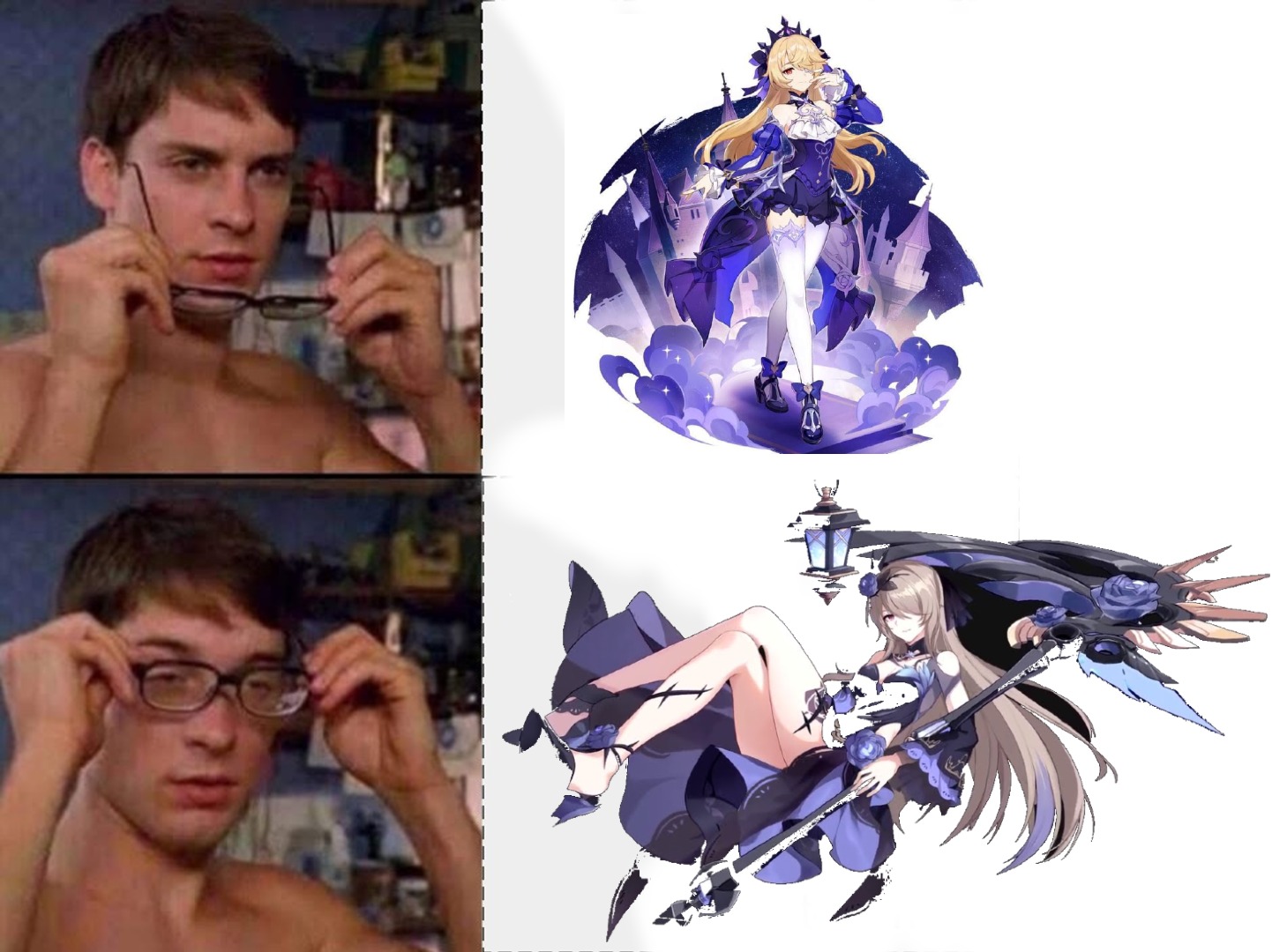 Genshin Impact: Game thủ phát hiện skin mới của Fischl trông rất giống một Valkyrie của Honkai Impact 3rd