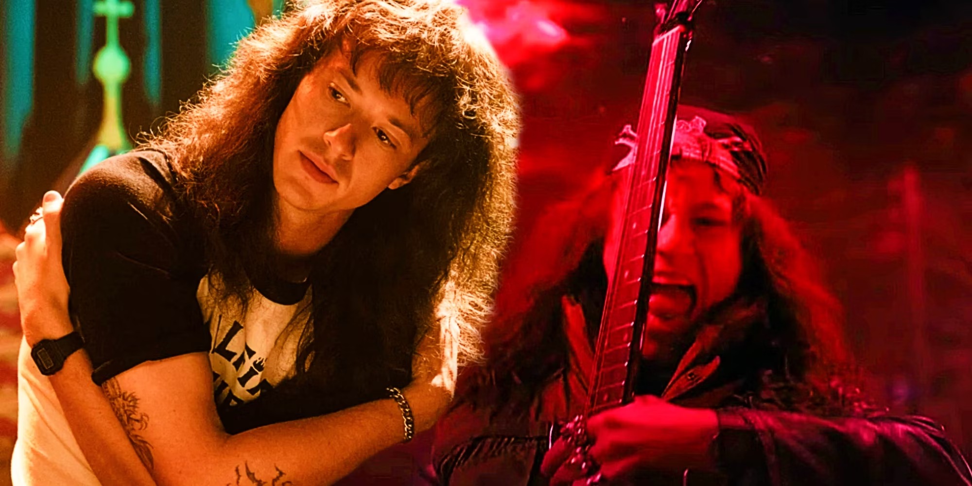 Cái chết của Eddie trong Stranger Things 4 đã được cài cắm qua hình xăm trên tay