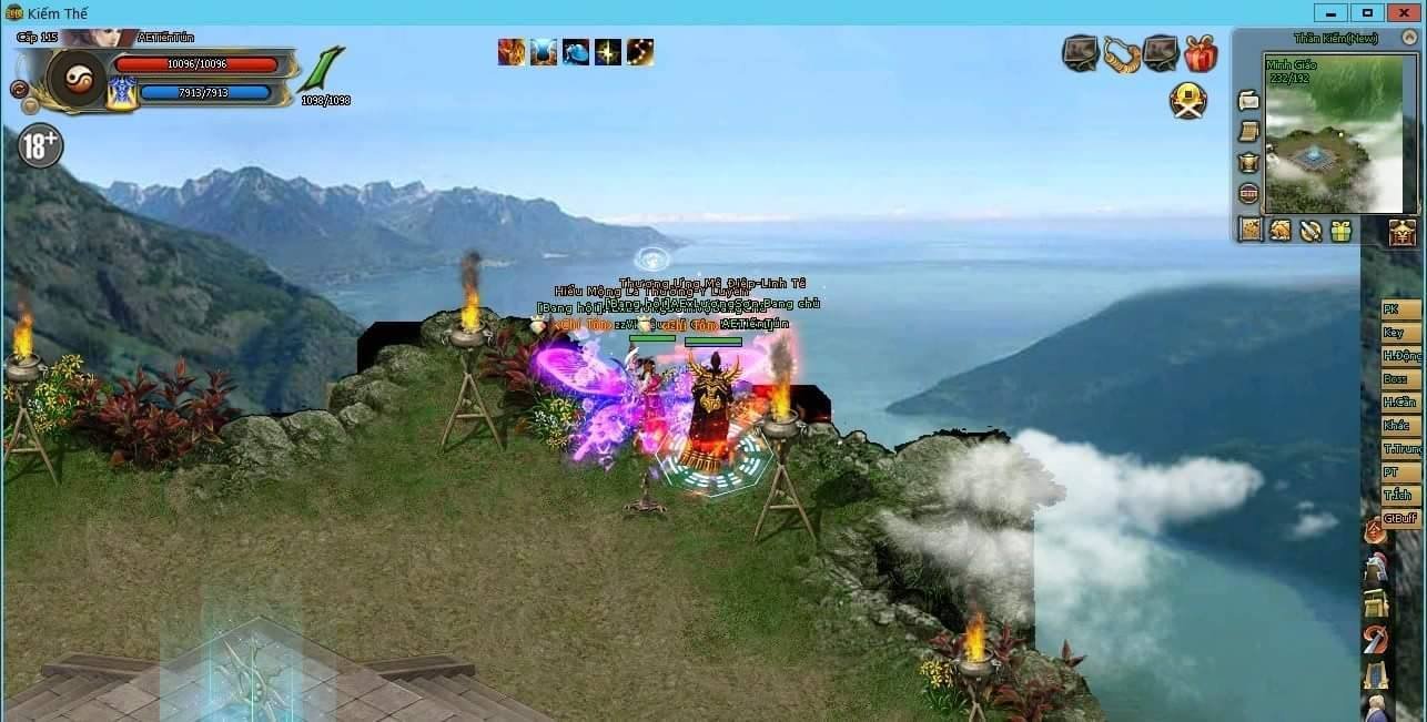  Kiếm Thế: Mở lại phiên bản đầu tiên với cụm máy chủ chuẩn 2009