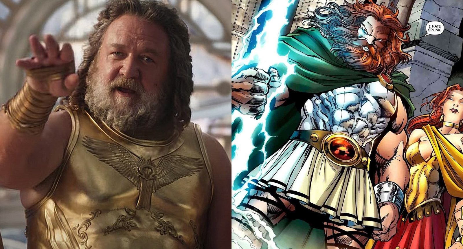 Là "chúa hề" trong Thor: Love and Thunder nhưng Zeus lại có thể "bán hành" cho Hulk dễ như chơi