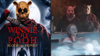 Sởn gai ốc trước poster đầu tiên của "chú gấu" Winnie the Pooh phiên bản phim kinh dị 