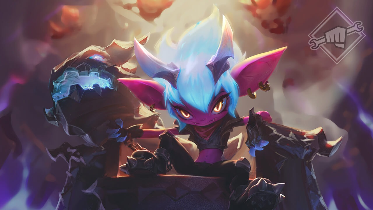DTCL: Nổi lên đội hình Tristana Reroll Hộ Pháp với hàng tấn sát thương tại phiên bản 12.13