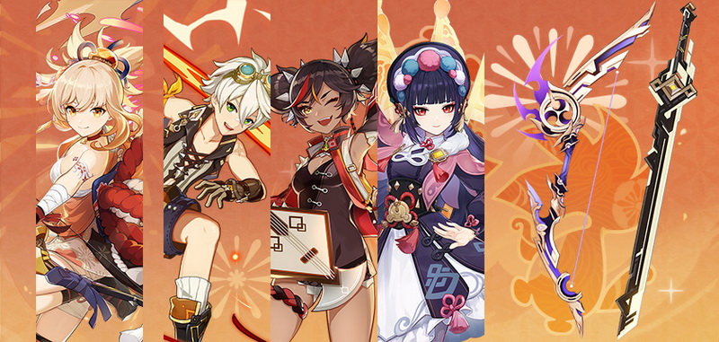 Genshin Impact: Leaker bật mí Banner 2.8 - Yoimiya cùng dàn nhân vật hệ Hỏa hỗ trợ