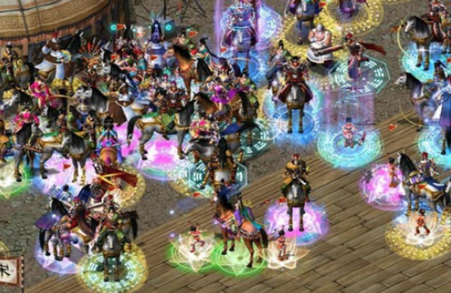 Mê tít với cảnh “rồng rắn” đi Tống Kim của game thủ Kiếm Thế tại máy chủ Song Long Tình Kiếm