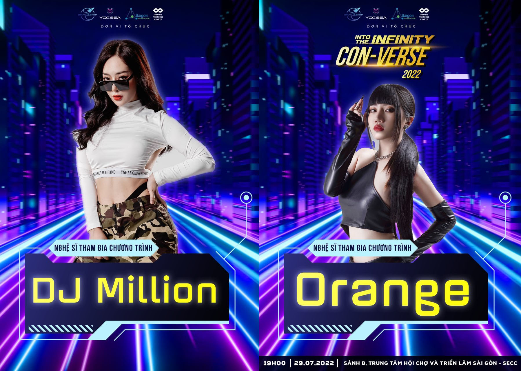 INTO THE INFINITY CON-VER 2022 - Đêm nhạc hội sôi động