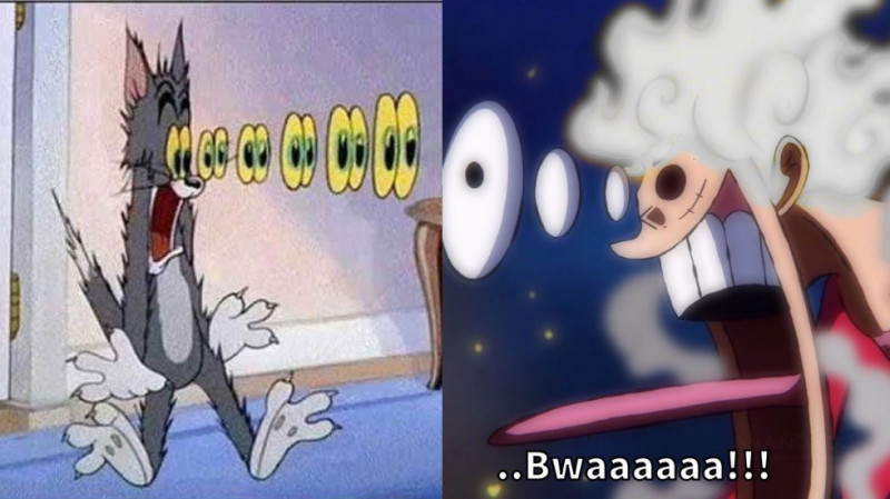 One piece - Gear 5 của Luffy được truyền cảm hứng từ chính Series huyền Thoại Tom & Jerry