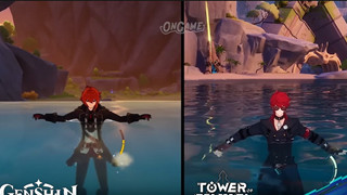 Tower of Fantasy và Genshin Impact: Quá giống nhau từ nhân vật, kĩ năng đến gameplay chung