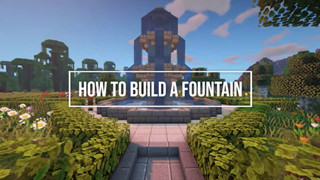Hướng dẫn cách xây đài phun nước trong Minecraft 1.19