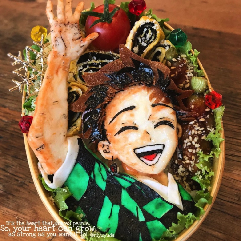 Những tuyệt phẩm cơm hộp bento lấy cảm hứng nhân vật anime, chỉ ngắm chứ không nỡ ăn