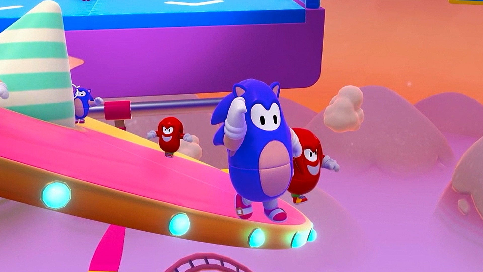 Sonic the Hedgehog quay lại Fall Guys, rủ thêm hội của mình theo cùng