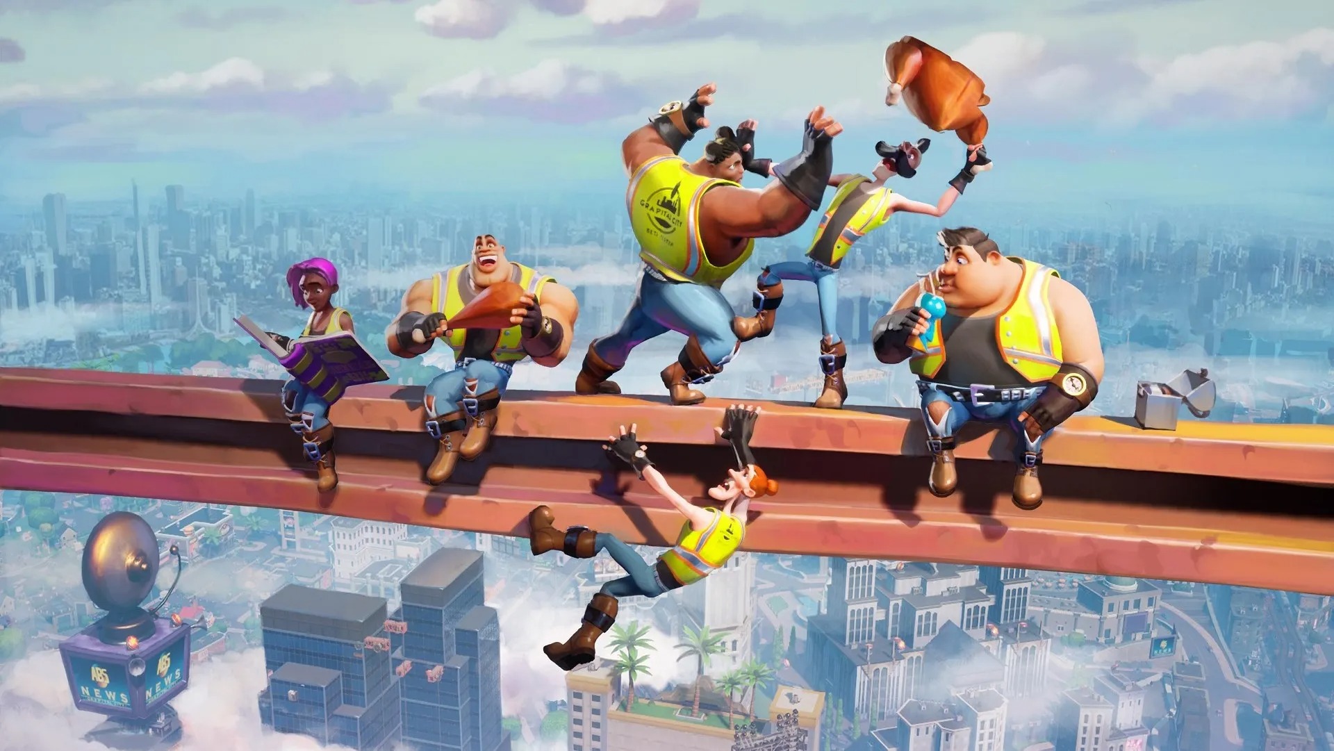 Game Battle Royale mới Rumbleverse giới thiệu các tính năng có trong game khi ra mắt