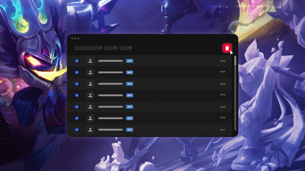 Riot Games quyết định xóa những toài khoản game không hoạt động trong các tựa game của mình