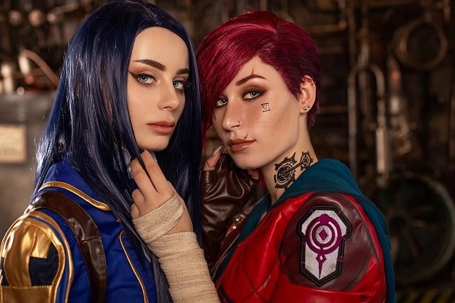 Chiêm ngưỡng bộ cosplay Vi và Caitlyn trong Arcane với thần thái đỉnh cao như bản gốc